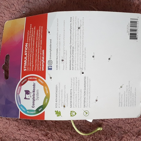 Brand New SMARTYKAT CATNIP Cat Toys-5 CT. - Picture 2 of 2